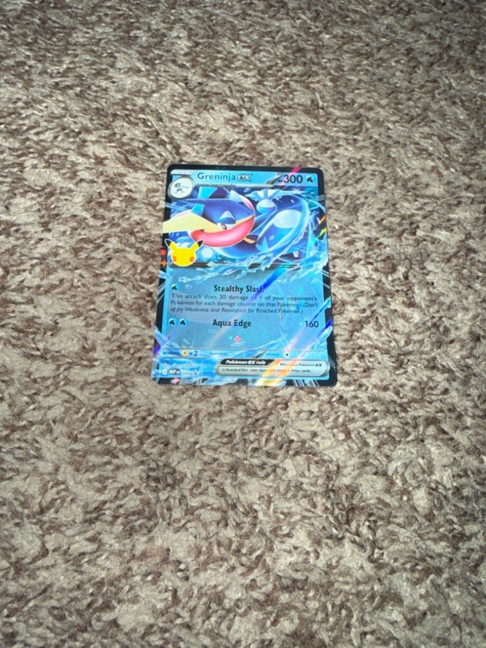 Greninja EX Promo #99 30th Celebration